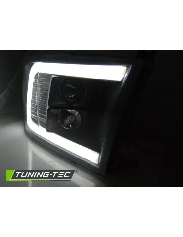 Phares à LED noirs pour DODGE RAM 09-18