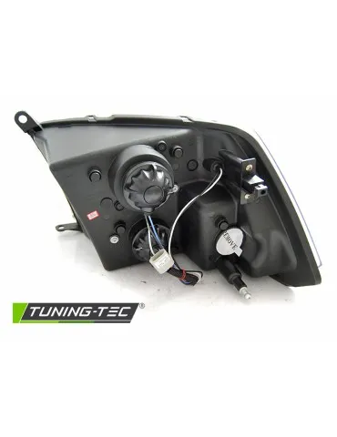 Phares à LED noirs pour DODGE RAM 09-18