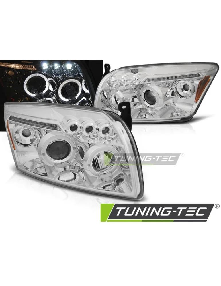 Phares chromés pour DODGE CALIBER 06-12
