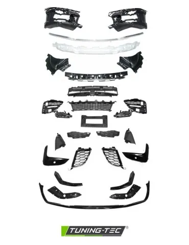 Pare-chocs avant noir pour BMW G20/G21 19-22