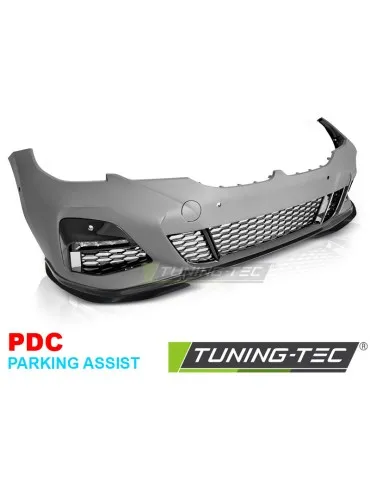 Pare-chocs avant noir pour BMW G20/G21 19-22