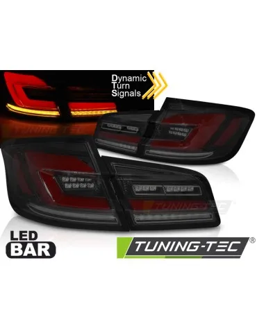 Feux arrière à LED noirs fumés pour BMW F10 10-16