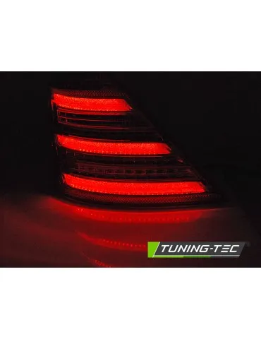 Feux arrière à LED fumés rouges pour MERCEDES W221 S-KLASA 05-09