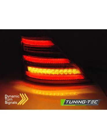 Feux arrière à LED fumés rouges pour MERCEDES W221 S-KLASA 05-09