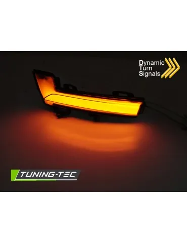 Répétiteurs latéraux à LED fumés pour SKODA OCTAVIA III 12-20