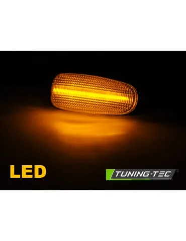 Répétiteurs latéraux à LED blancs pour MERCEDES W124 W210 W202 SLK CLK W208