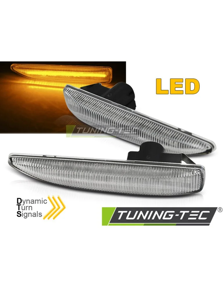 Répétiteurs latéraux à LED blancs pour BMW E65 E66 E67
