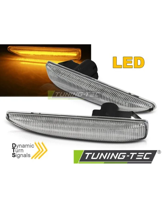 Répétiteurs latéraux à LED blancs pour BMW E65 E66 E67