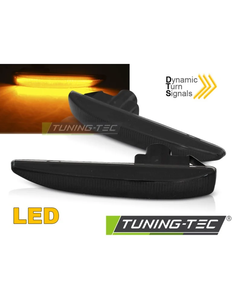 Répétiteurs latéraux à LED fumés pour BMW E65 E66 E67