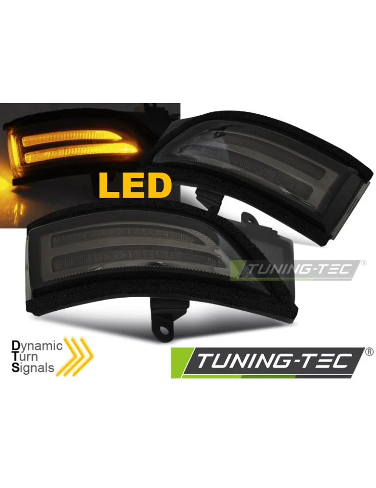 Répétiteurs latéraux à LED fumés pour SUBARU FORESTER IMPREZA LEGACY OUTBACK