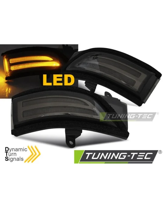 Répétiteurs latéraux à LED fumés pour Subaru Forester Impreza Legacy Outback