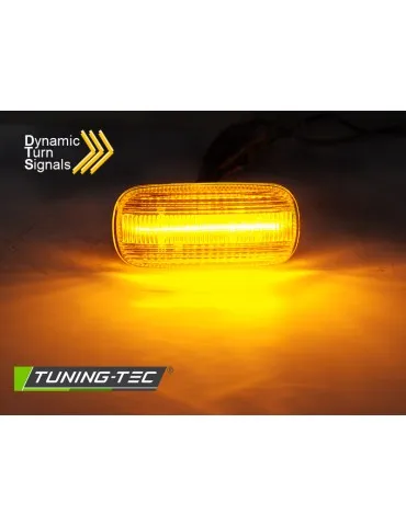 Répétiteurs latéraux à LED blancs pour AUDI A4 B6 B7 A3 8P A6 C6