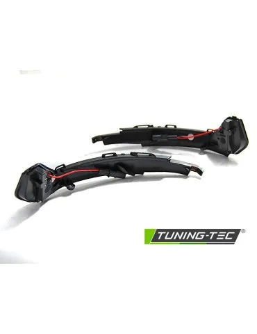 Répétiteurs latéraux à LED fumés pour AUDI A1 10-18