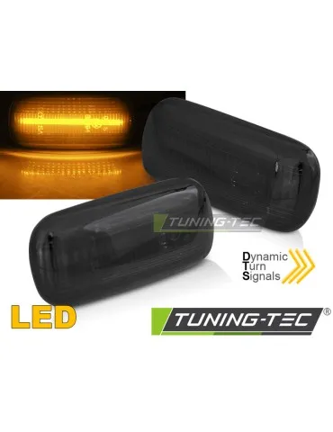 Répétiteurs latéraux à LED fumés pour AUDI A4 B6 B7 A3 8P A6 C6