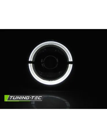Phares à LED noirs pour CHRYSLER JEEP WRANGLER TJ LJ JK 96-18 EYE