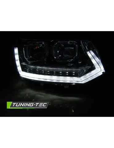 Phares chromés pour VW T5 2010-2015