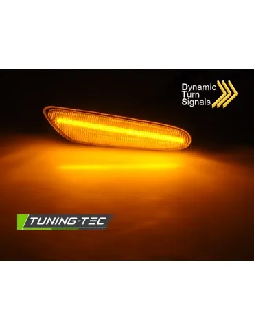 Répétiteurs latéraux à LED blancs pour BMW E46 E60 E87 E90