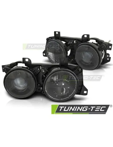Phares noirs pour BMW E32/E34