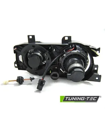 Phares noirs pour BMW E32/E34