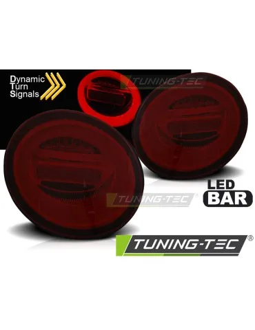 Feux arrière à LED fumés rouges pour VW NEW BEETLE 10.98-05