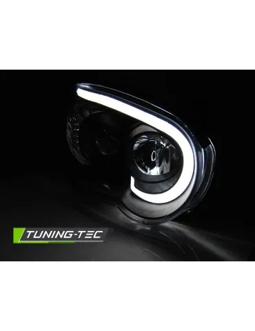 Phares à LED noirs pour SUBARU IMPREZA II GD 03-05