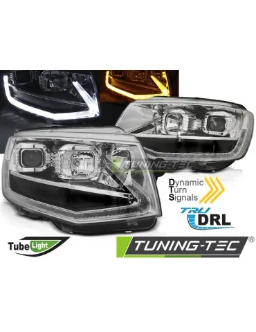 Phares chromés pour VW T6 15-19