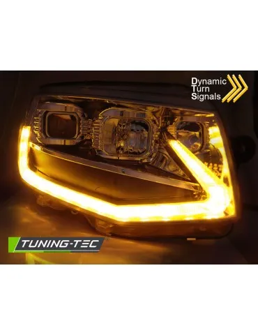 Phares chromés pour VW T6 15-19