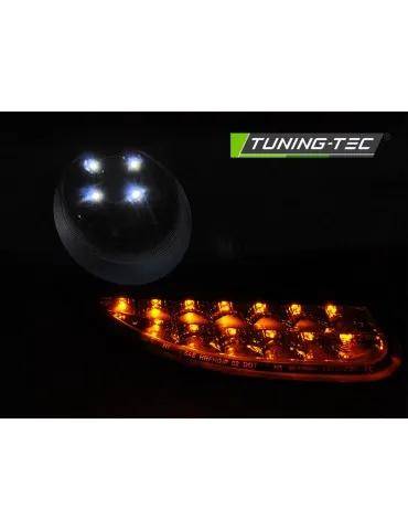 Phares à LED noirs pour PORSCHE BOXSTER 96-04 911 996