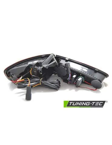 Feux arrière à LED fumés rouges pour AUDI A4 B8 12-15 Berline BULB