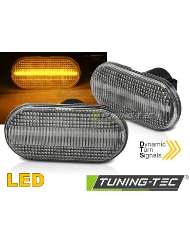 Répétiteurs latéraux à LED blancs pour RENAULT CLIO MEGANE SCENIC TWINGO