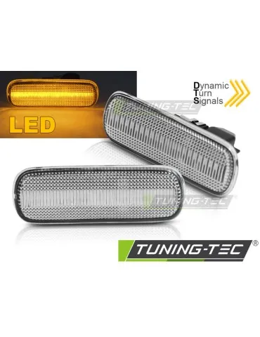 Répétiteurs latéraux à LED blancs pour CITROEN C4 04-11