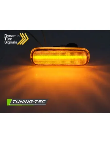 Répétiteurs latéraux à LED blancs pour CITROEN C4 04-11