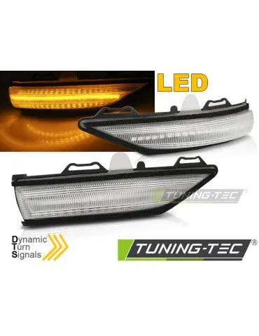 Répétiteurs latéraux à LED blancs pour FORD FIESTA MK8 17