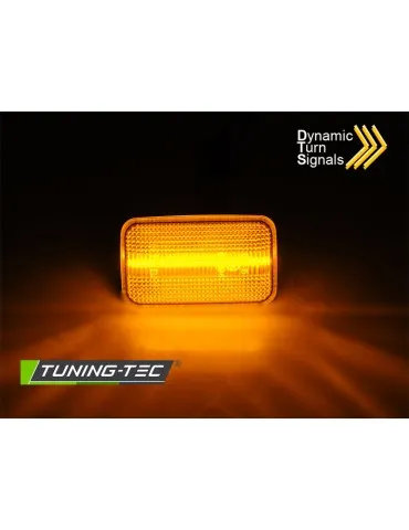 Répétiteurs latéraux à LED fumés pour VW GOLF I GOLF II CORRADO JETTA