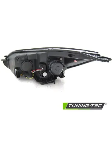 Phares à LED chromés pour FORD FOCUS MK3 11- 10.14