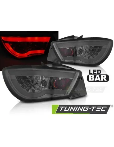 Feux arrière à LED fumés pour SEAT IBIZA 6J 3 portes 06.08-12