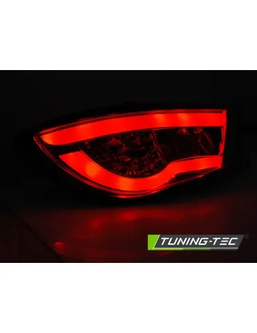 Feux arrière à LED fumés pour SEAT IBIZA 6J 3 portes 06.08-12