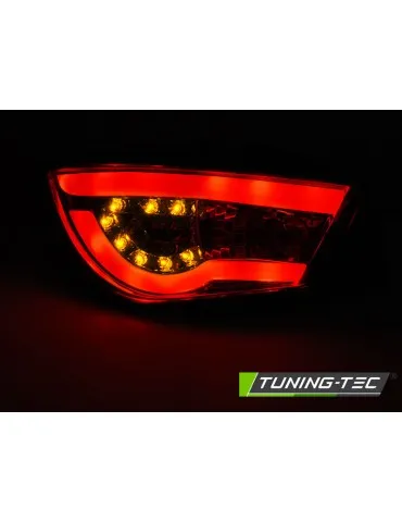 Feux arrière à LED fumés pour SEAT IBIZA 6J 3 portes 06.08-12
