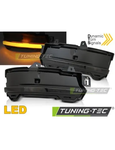 Répétiteurs latéraux à LED fumés pour LAND ROVER RANGE RANGE ROVER EVOQUE VELAR DISCOVERY