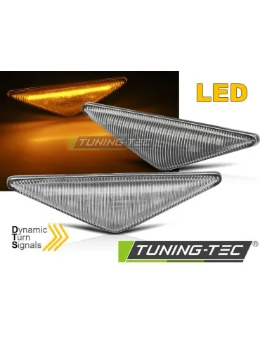 Répétiteurs latéraux à LED blancs pour FORD FOCUS MK1 MONDEO MK3