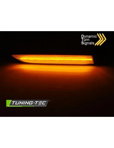 Répétiteurs latéraux à LED transparents pour FORD MONDEO MK IV 07-14