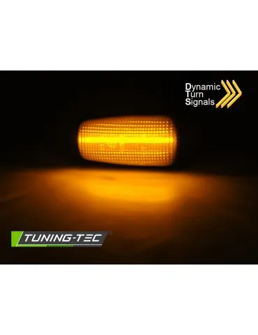 Répétiteurs latéraux à LED fumés pour CITROEN SAXO BERLINGO XSARA PEUGEOT 406