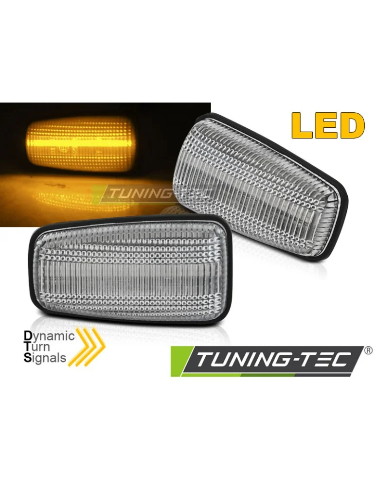 Répétiteurs latéraux à LED blancs pour CITROEN SAXO BERLINGO XSARA PEUGEOT 406