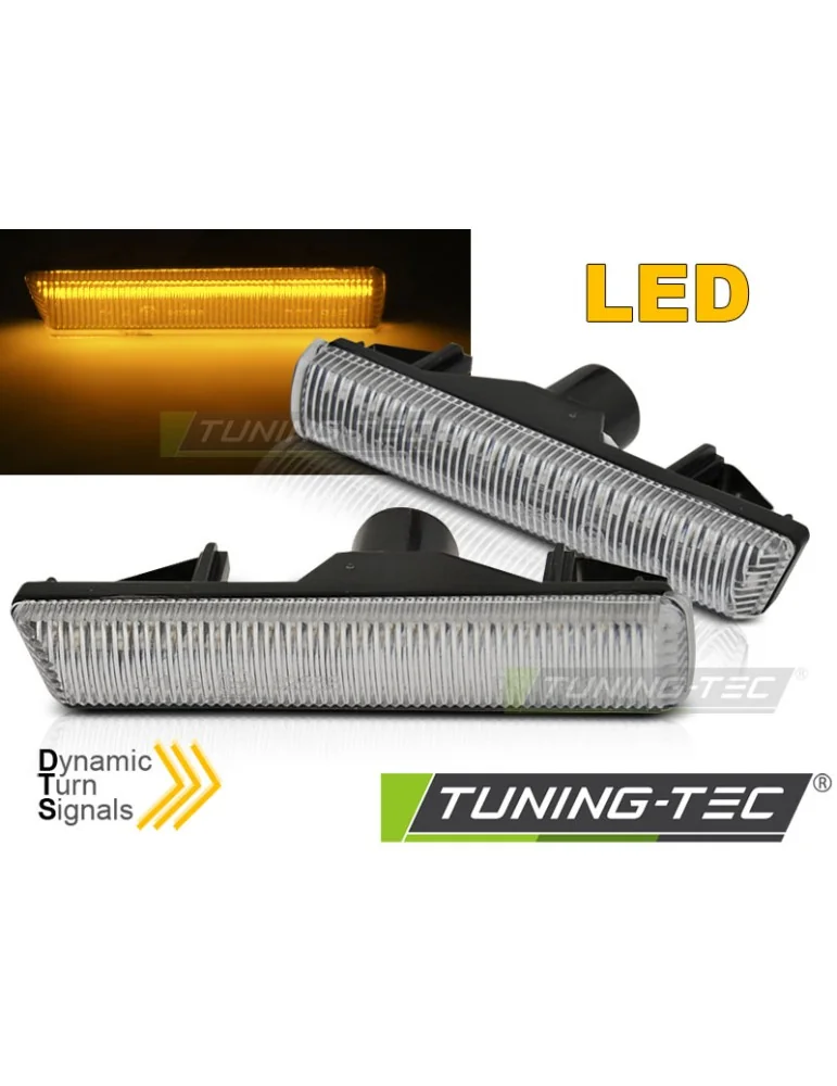 Répétiteurs latéraux à LED blancs pour BMW E38 94-01
