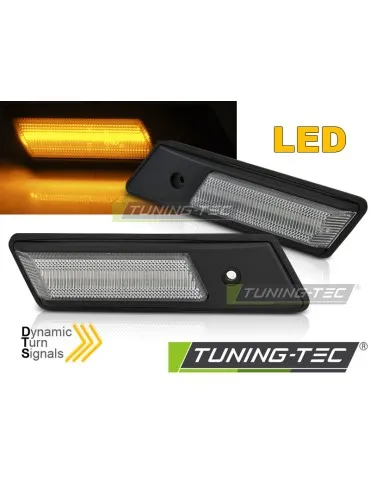 Répétiteurs latéraux à LED chromés pour BMW E34/E32/E36