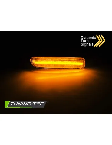 Répétiteurs latéraux à LED fumés pour BMW E46