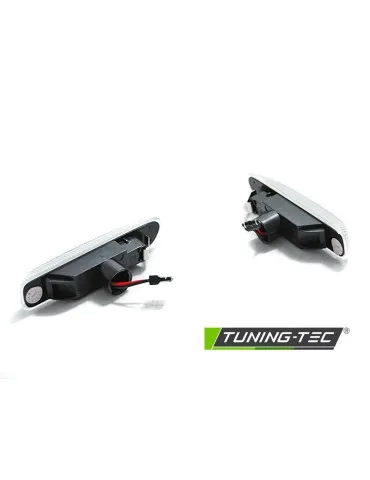 Répétiteurs latéraux à LED chromés pour BMW E46