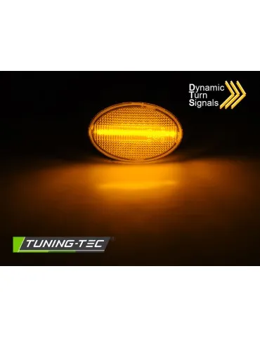 Répétiteurs latéraux à LED fumés pour OPEL ASTRA F CORSA TIGRA