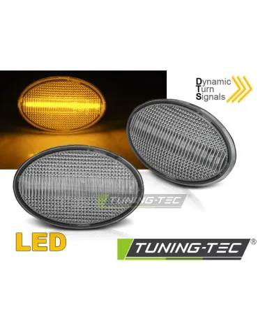Répétiteurs latéraux à LED blancs pour OPEL ASTRA F CORSA TIGRA