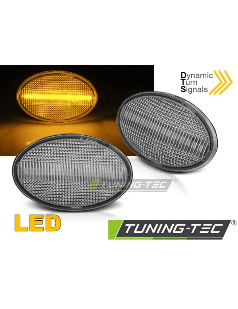 Répétiteurs latéraux à LED blancs pour OPEL ASTRA F CORSA TIGRA
